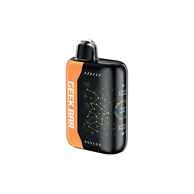 GEEK-BAR-PULSE-X-DISPOSABLE-STRAWNANA ORANGE ICE